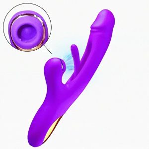 Sam Ⅳ - Vibrator with Flapping Vibration & Clitoral Suction - While, S